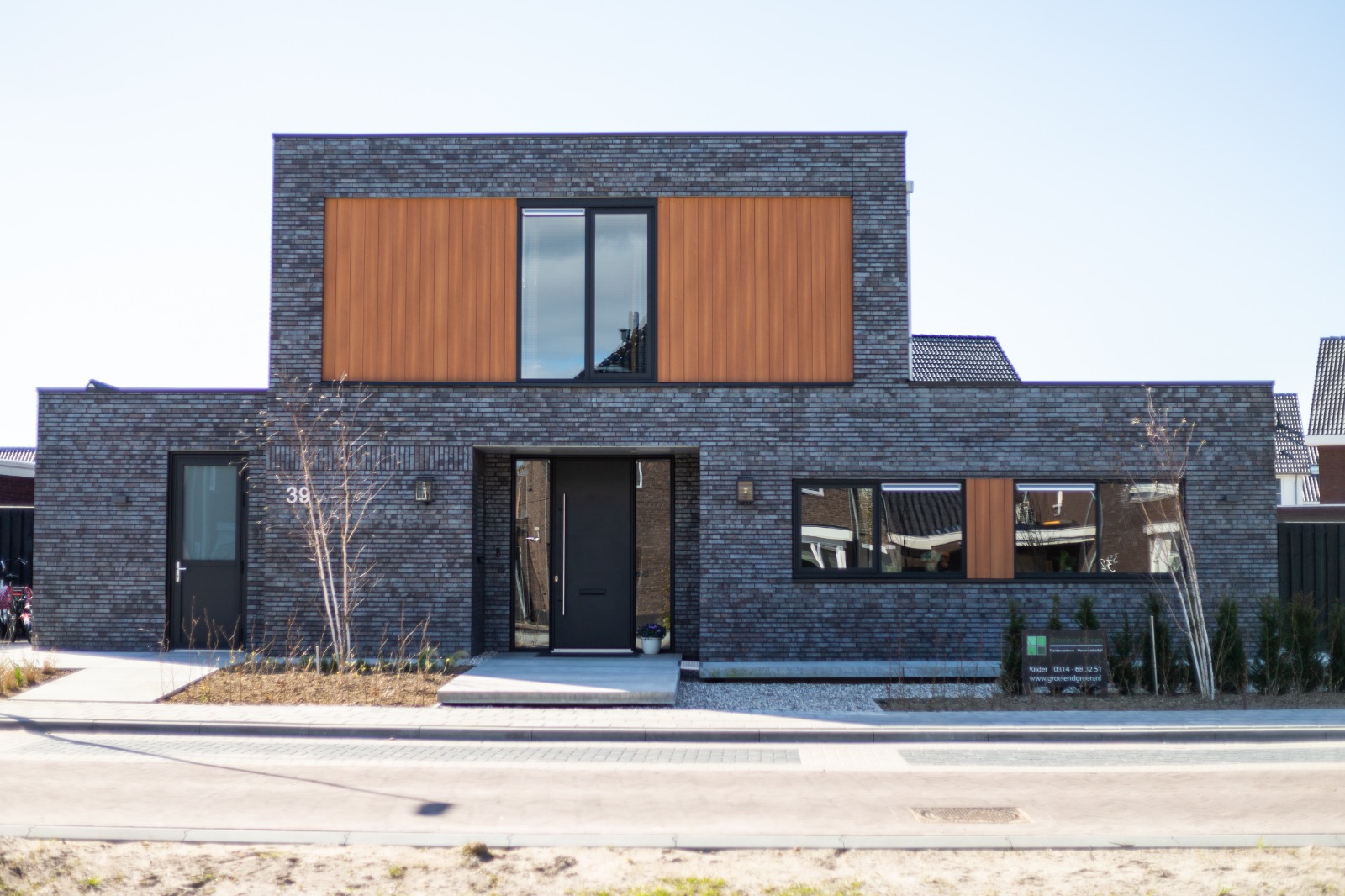 kubistische woning door RPM Bouw